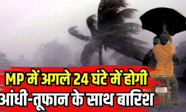 Thunderstorm and rain Alert MP