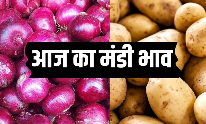 Supply of potatoes onions and garlic has increased see mandi bhav