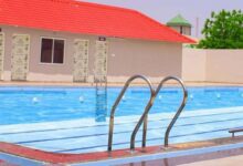 An international-standard swimming pool has been prepared